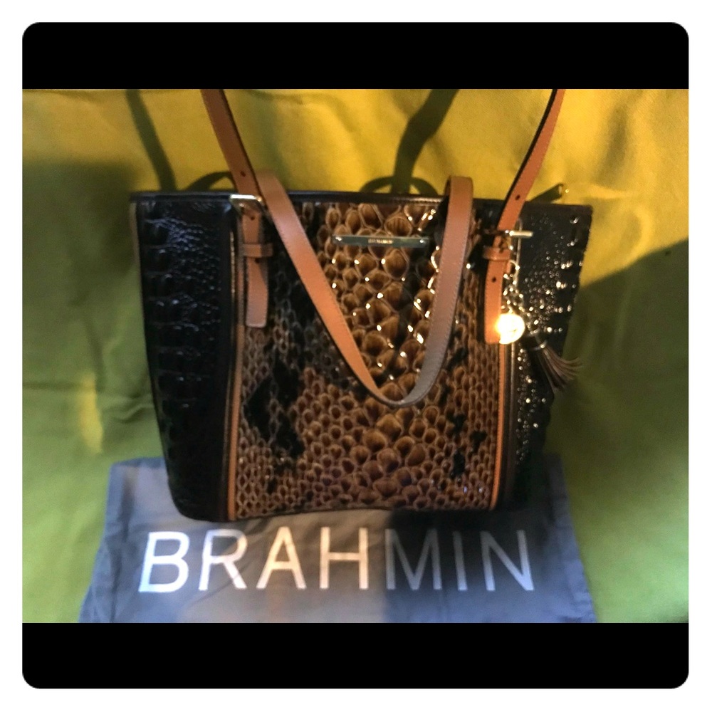 Brahmin Croc Handbag